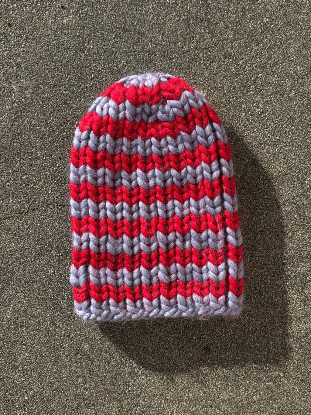 weekend beanie rugby stripe