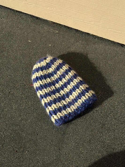 weekend beanie fisherman stripe