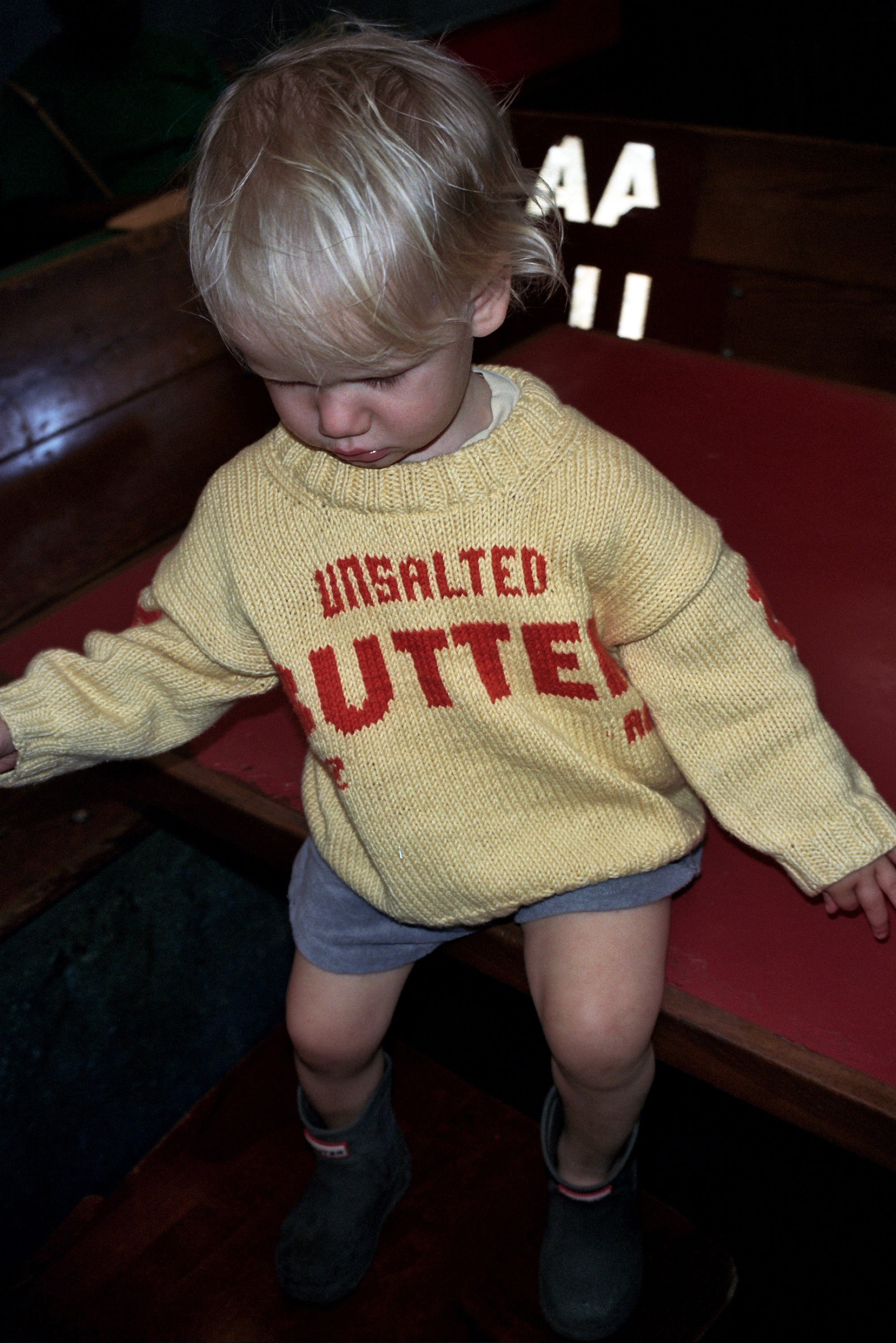 STICK OF BUTTER SWEATER knitting pattern
