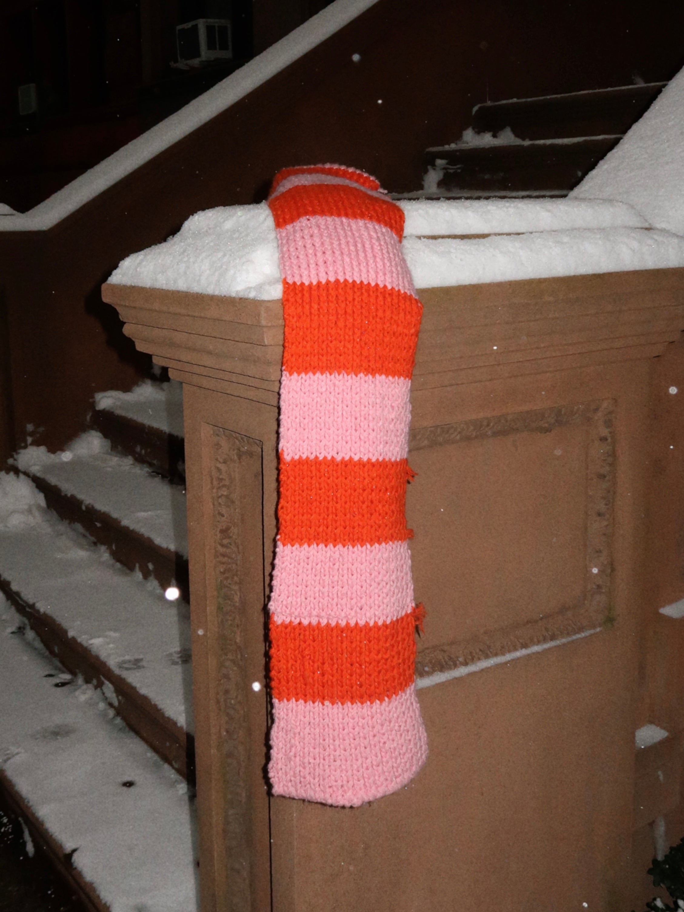 The Winter Scarf Knitting Pattern (FREE)