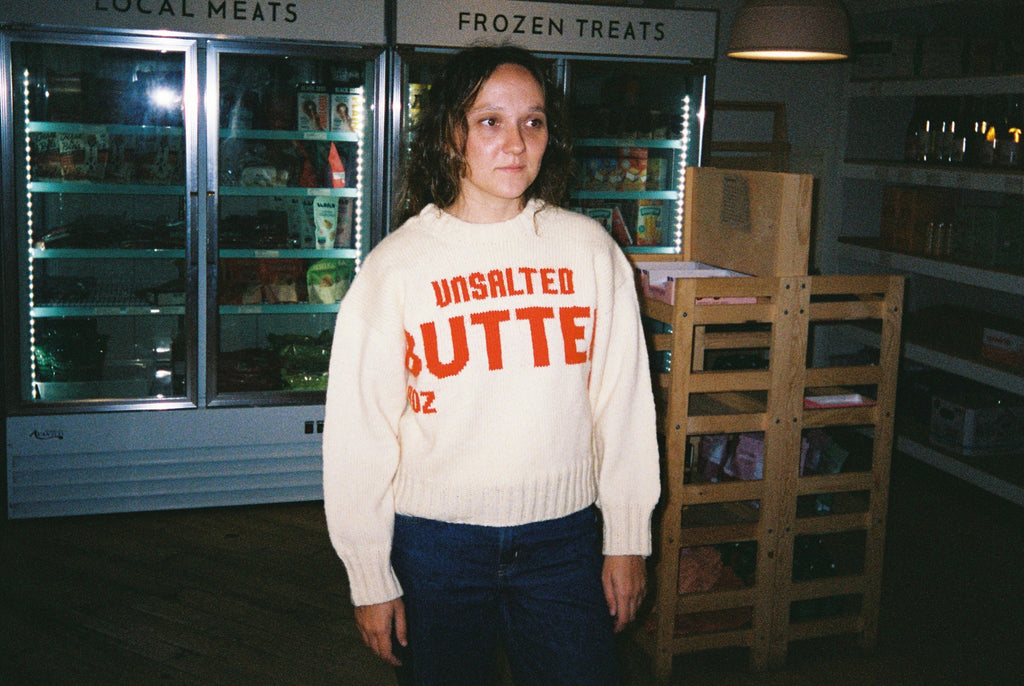 BIG STICK OF BUTTER SWEATER knitting pattern