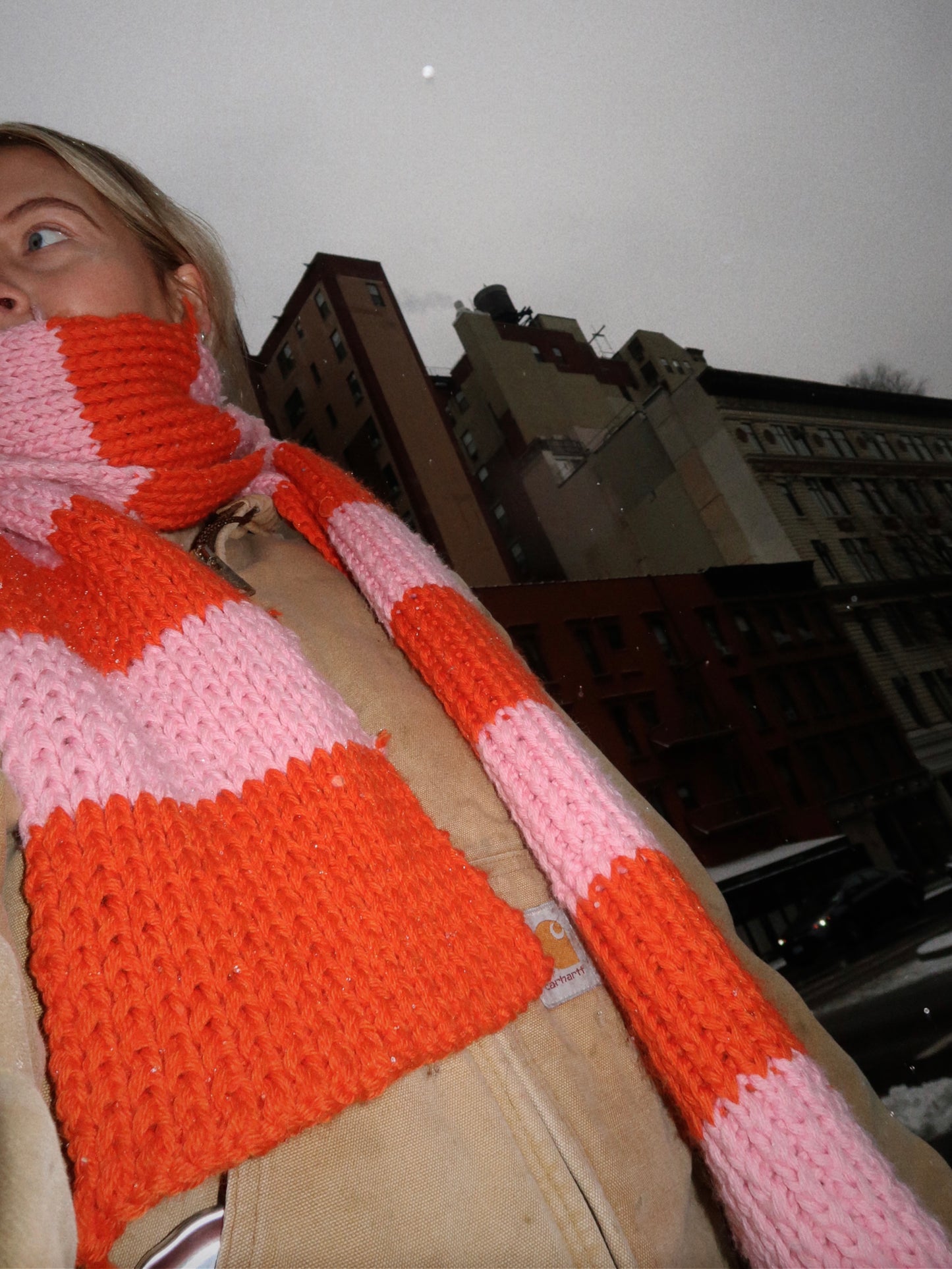 The Winter Scarf Knitting Pattern (FREE)