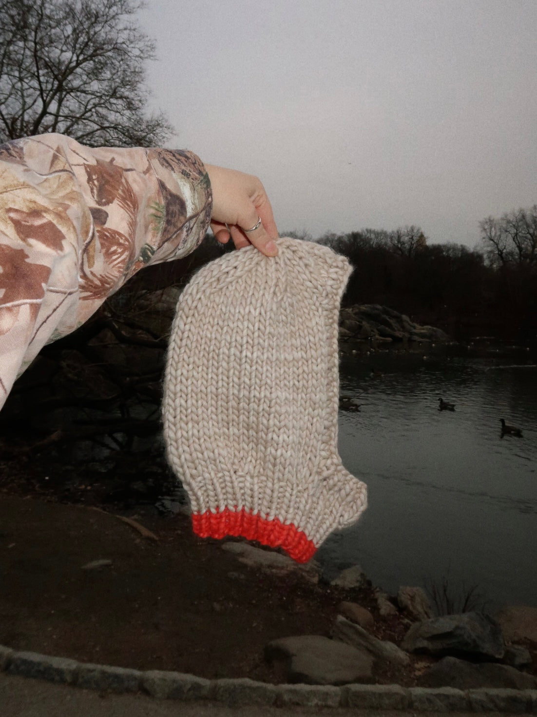 The Weekend Hood Knitting Pattern