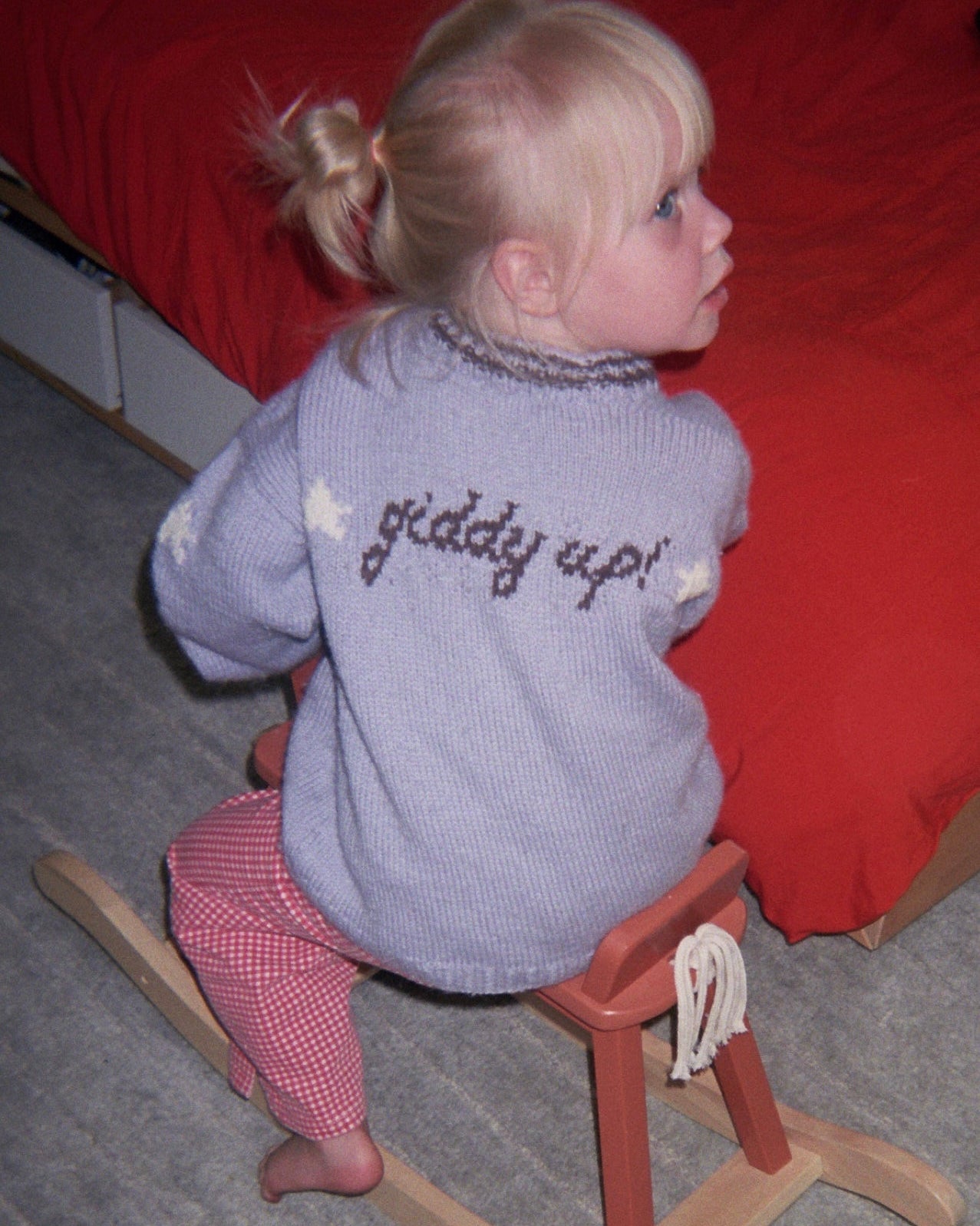 PONY UP SWEATER knitting pattern