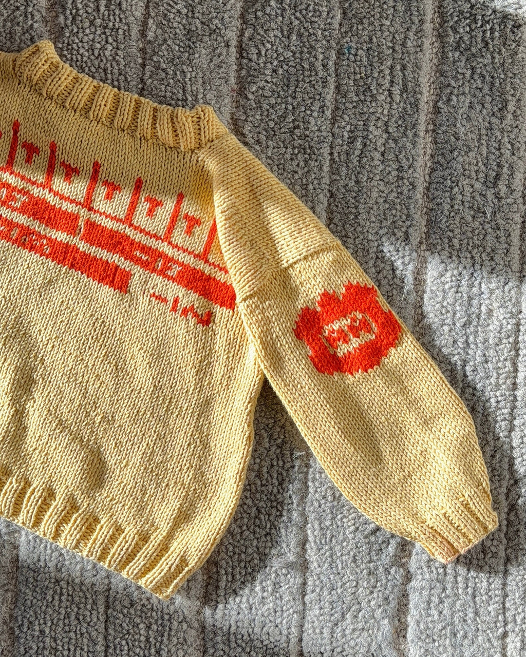 STICK OF BUTTER SWEATER knitting pattern