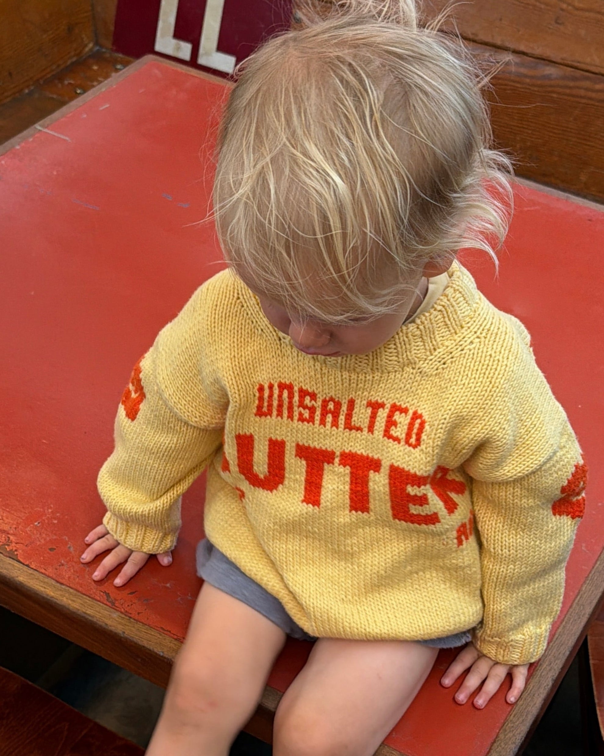 STICK OF BUTTER SWEATER knitting pattern