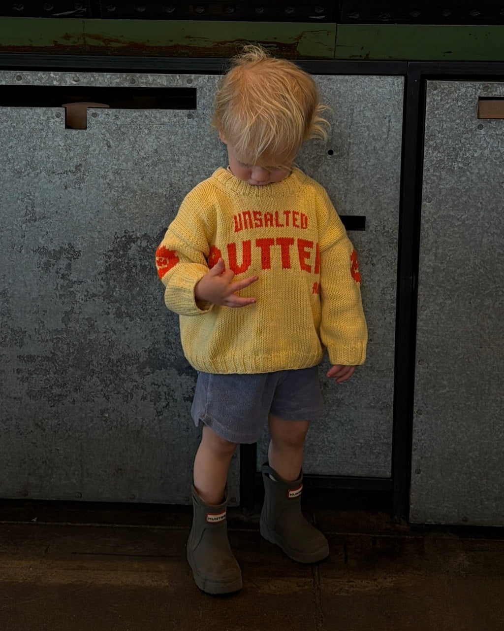 STICK OF BUTTER SWEATER knitting pattern