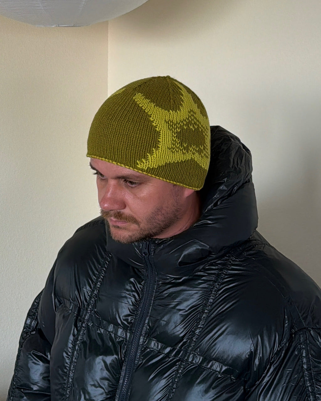 LUCKY STARS BEANIE Knitting Pattern