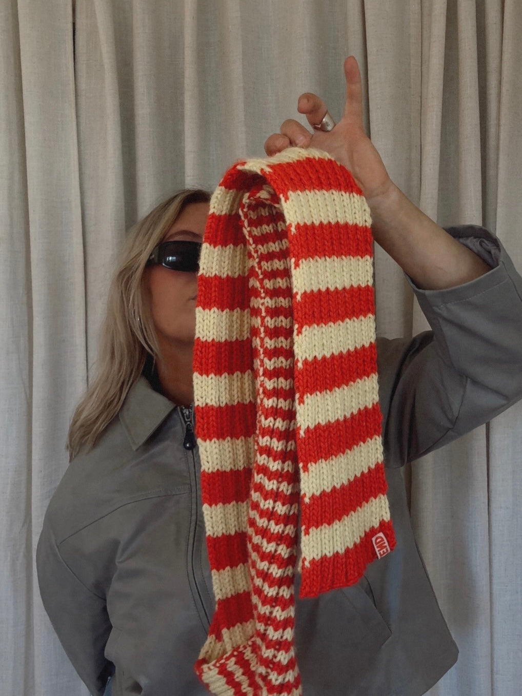 The Weekend Scarf Knitting Pattern (FREE)
